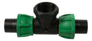 Low Density Pipe Fittings: RX Low Density Female Tee