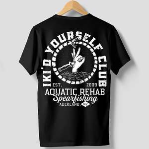 Aquatic Rehab Apparel Headwear: Aquatic Rehab Spearfishing - Iki'd Yourself Club Tee
