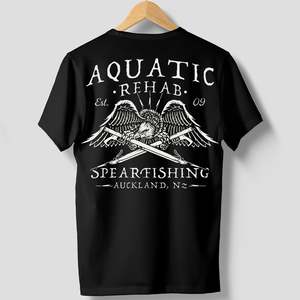 Aquatic Rehab Apparel Headwear: Aquatic Rehab Spearfishing - Vulture Tee