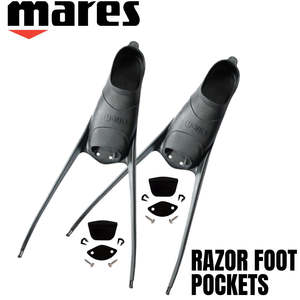 Essential Spearfishing Accessories: Mares Razor Footpockets