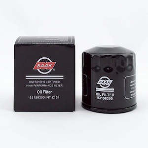 Oil Filters: SAAK Oil Filter Z154 Interchange