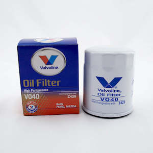 Spin On Oil Filters: Valvoline Oil Filter VO40 Z429 Interchange