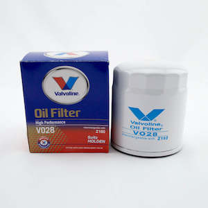 Spin On Oil Filters: Valvoline Oil Filter VO28 Z160 Interchange