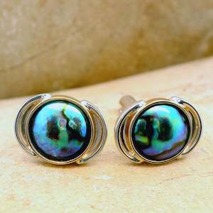 Cuff Links: Pearl Eye Cufflinks
