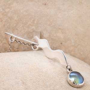 Pearl Comet Necklace