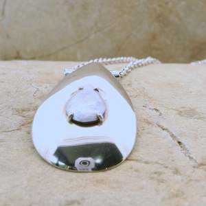 Pearl Navette Necklace