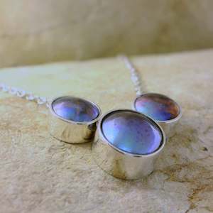 Modern And Trendy: Pearl Trilogy Necklace