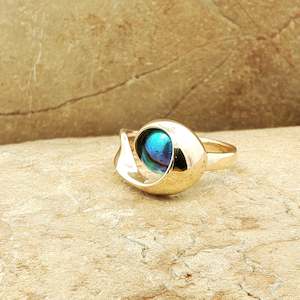 Rings: Pearl Athena Ring 9ct Yellow Gold