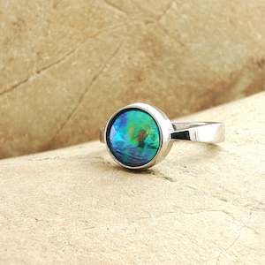 Rings: Pearl Neptune Ring Platinum