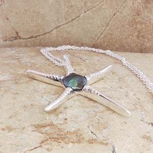 June Tane: Pearl Starfish Necklace