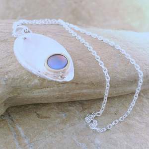 Pearl Paua Shell Necklace