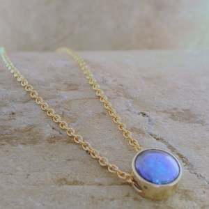 Pearl Moonrise Necklace - 9ct Yellow Gold