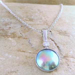 Pearl Azure Sun - 18CT White Gold