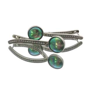 Sterling Silver Paua Pearl Glissara Earrings