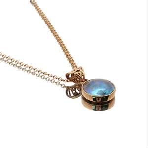 9ct Yellow Gold Paua Pearl Marcella Necklace
