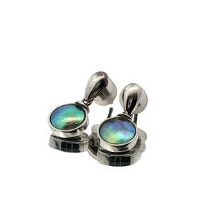Compare At Price Check: Sterling Silver Paua Pearl Charlotte Earrings