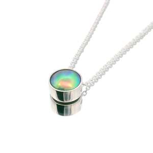 Pendants: Sterling Dawn Moon Necklace