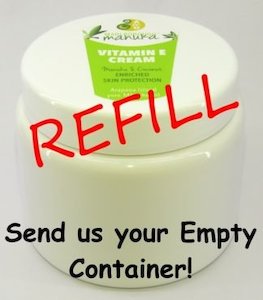 Vitamin E Cream Family Pack 500mL REFILL