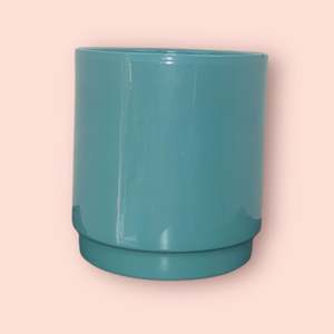 Pots and Baskets: Teal Tranquility Pot 12cm