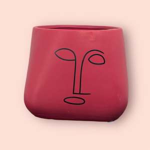 Pots and Baskets: Maroon Muse Pot 12cm
