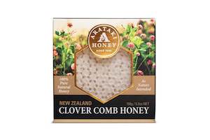 Comb Honey: Clover Comb Honey 150g