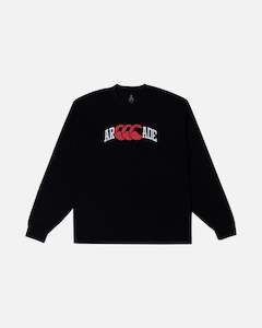 Arcade x Canterbury LS Tee – Black