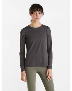 Womens Hiking Trekking: Taema Crew Neck Shirt LS Women's