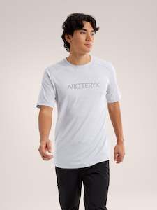 Ionia Merino Wool Arc'Word Logo Shirt SS Men's