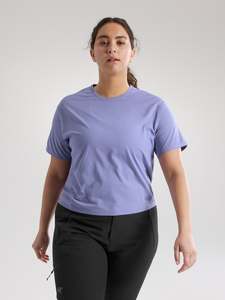 Womens Alpinism Climbing: Taema Crop Logo T-Shirt Women's