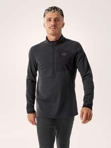 Mens Base Layer: Rho SV Zip Neck Men's