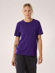 Womens Alpinism Climbing: Kragg SL Cotton Emblem Crew Shirt SS Women's