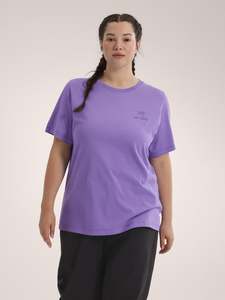 Kragg SL Cotton Emblem Crew Shirt SS Women's