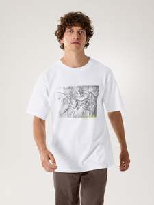 Kragg Cotton Lithographica Shirt SS Men's