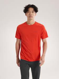 Mens Shirts Tops: Cormac Arc'Bird Logo Shirt SS Men's
