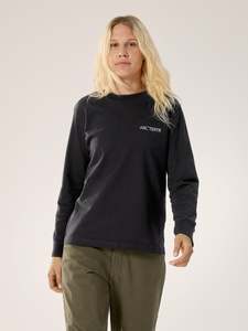 Kragg Cotton Bird Crew Neck Shirt LS Women's