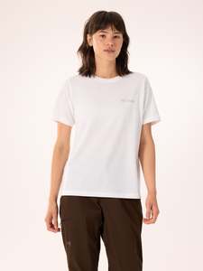 Kragg SL Cotton Blurred Bird Crew Shirt SS Women's