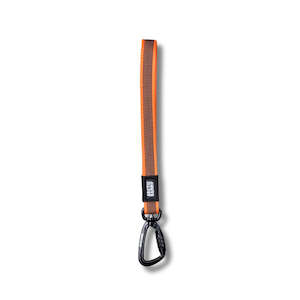 All Dog Leashes: Orange Train and Recall Long Line Dog Leash - Handle