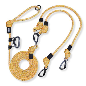 Double Dog Leashes: Raglan Handsfree Double Dog Leash