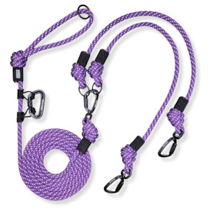 Double Dog Leashes: Waihi Handsfree Double Dog Leash