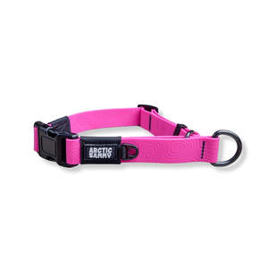 Pink Terraflow Waterproof Martingale Dog Collar