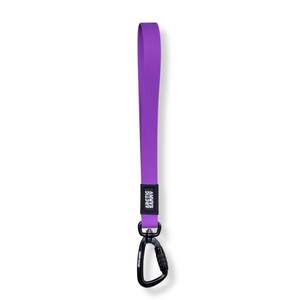 Purple Terraflow Long Line Dog Leash - Handle
