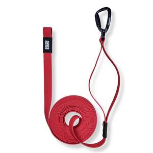 Ruby Red Terraflow Long Line Dog Leash