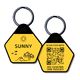 QR Code Dog ID Tag - Sunny