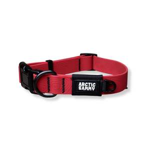 Dog Collars: Ruby Red Terraflow Waterproof Dog Collar