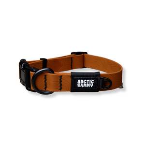 Dog Collars: Toffee Brown Terraflow Waterproof Dog Collar