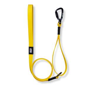 Dog Leashes With Traffic Handle: Mustard Yellow Terraflow Traffic Handle Leash