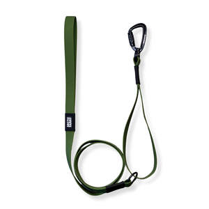 Olive Terraflow Traffic Handle Leash - OUTLET