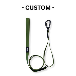 Custom Olive Terraflow Traffic Handle Leash - 3m