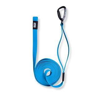 All Dog Leashes: Custom Teal Terraflow Long Line Dog Leash - 20m