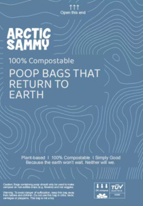 Simply Good Compostable Poop Bags - Single Roll